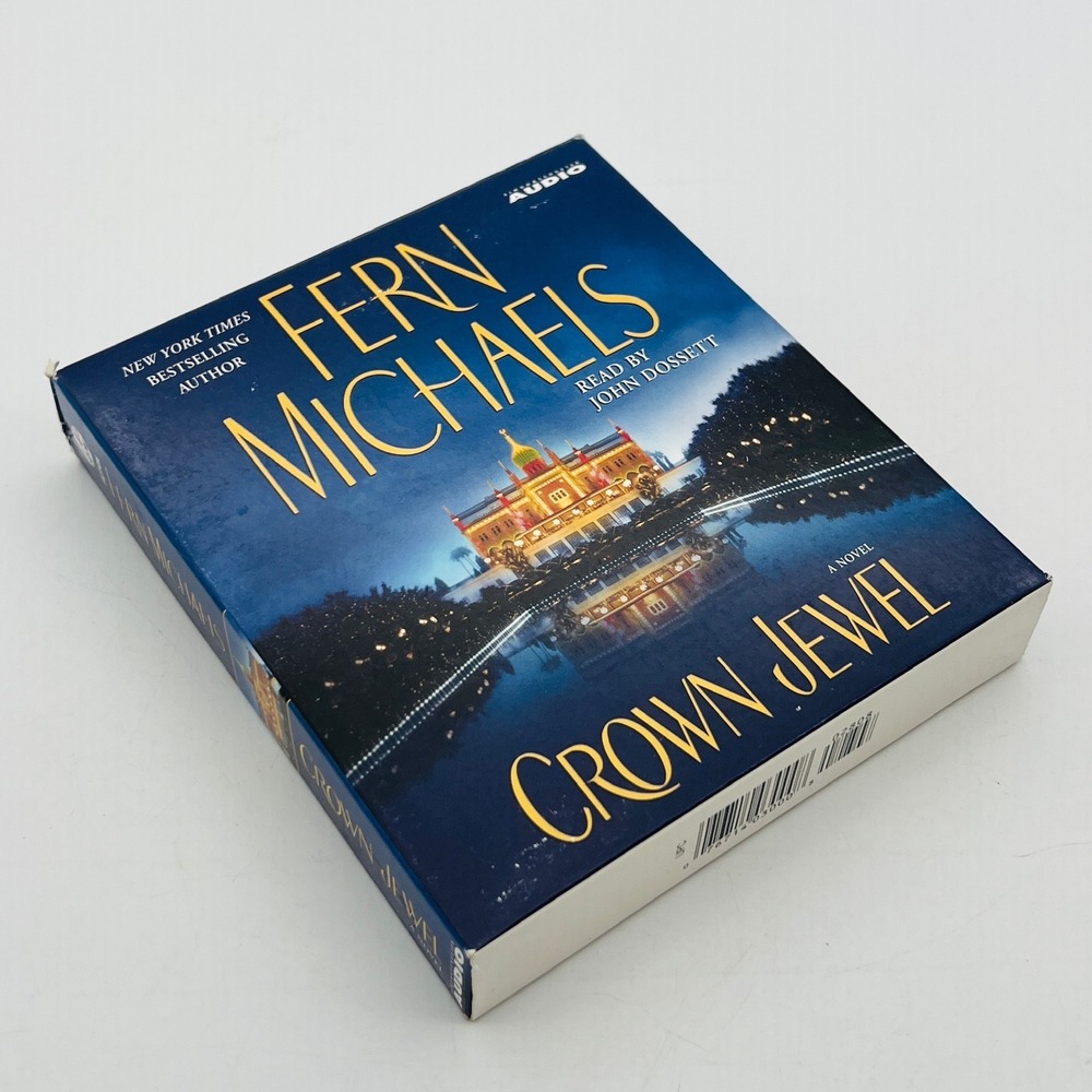 Crown Jewel Fern Michaels Audiobook 4 CD Set Abridged John Dossett Fiction 2003